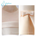 Simple Scoop Knee Length Sashes Bow Stain Tulle Fleurs Girl Dresses Wedding